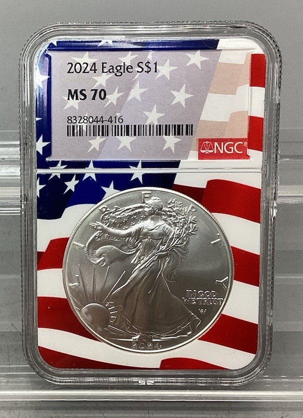 2024 American Silver Eagle - NGC - MS 70