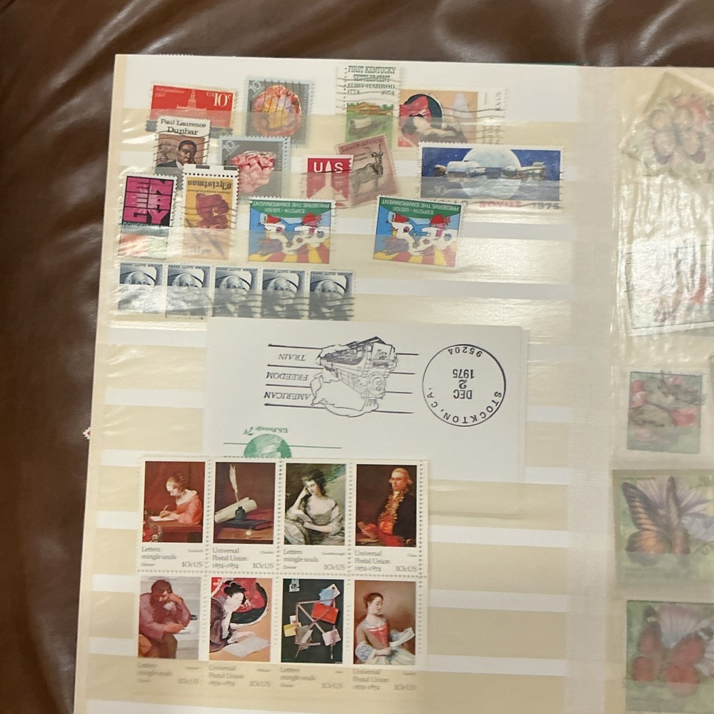 1900s-1990 Vintage Stamp Collection