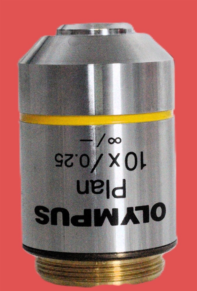 Olympus Plan 10X/0.25 ∞/- Objective