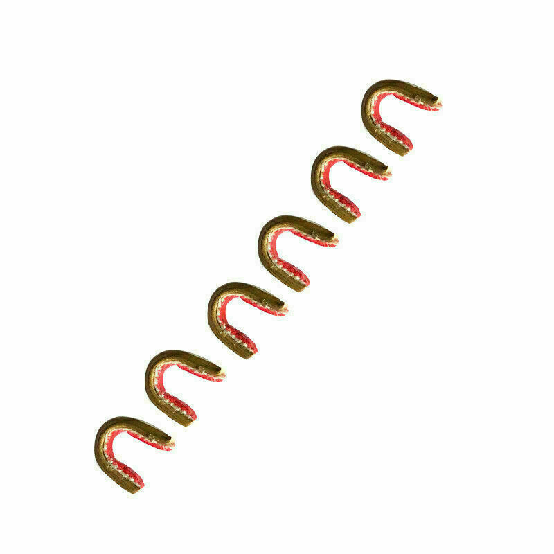 12X Archery Bow String Nocking Points Strings Nock Sets Brass Buckle Clip Knock