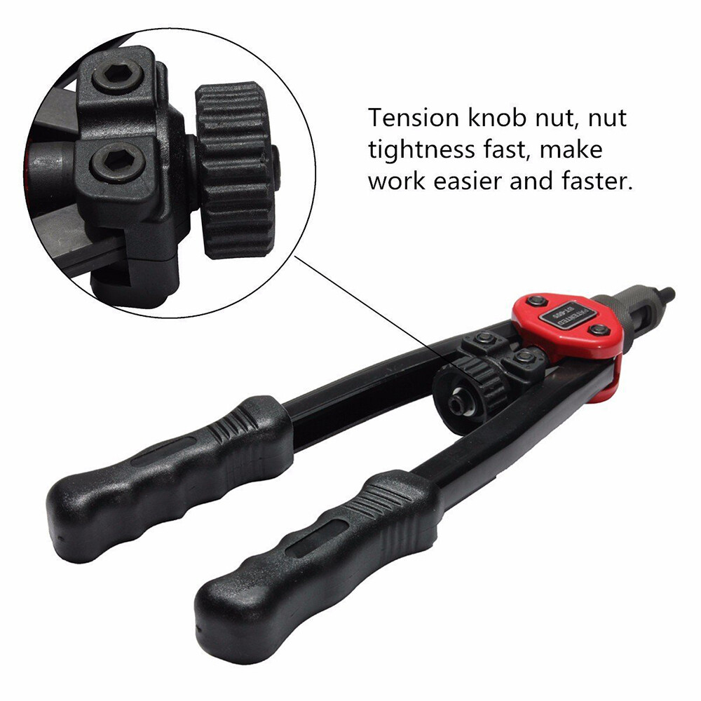 13" Rivet Nut Gun Kit Rivnut Tool Nut Setter Thread Setting Nutsert Metric&SAE