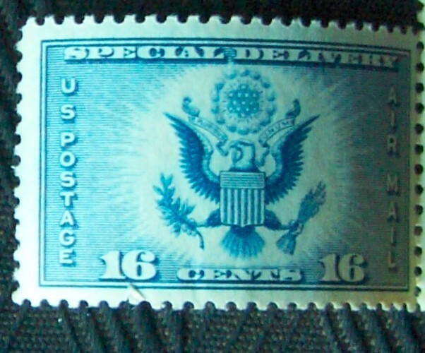 US 16¢ Stamp Special Delivery SC #CE1 1934 MH.