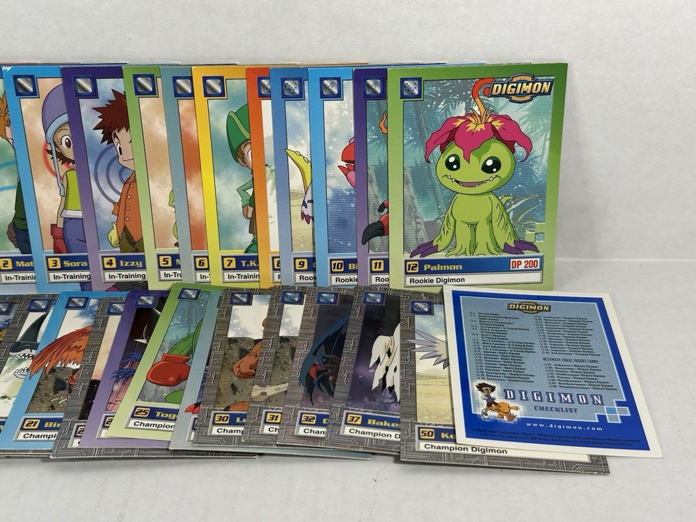 2000 Upper Deck Digimon Series 1 Base Set Missing 31