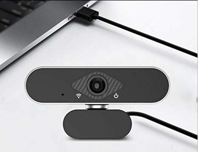1080P HD Webcam with Microphone, Streaming Computer Web Camera for
