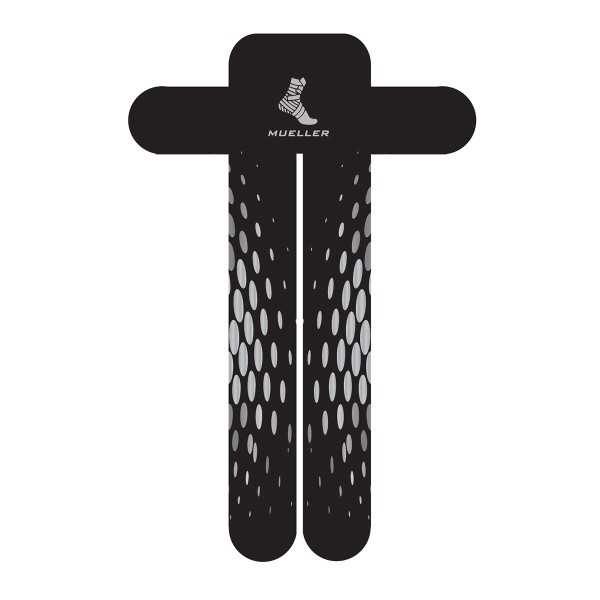 Mueller EasyFit Pre-Cut Kinesiology Tape: 6 strips/package Y-Pattern Strips / Bl