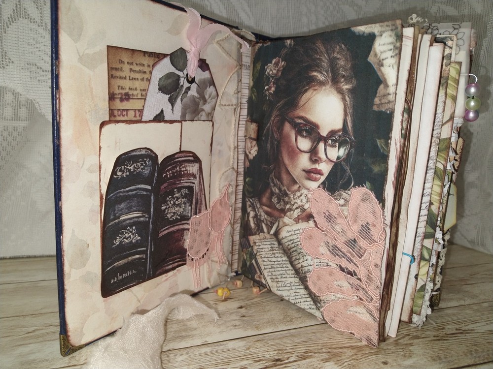 Eclectic Altered Book / Junk Journal