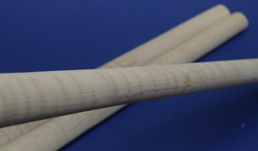 Curly / Tiger Maple TOMAHAWK HANDLE 20" Amish Made ~ Unfinished ~