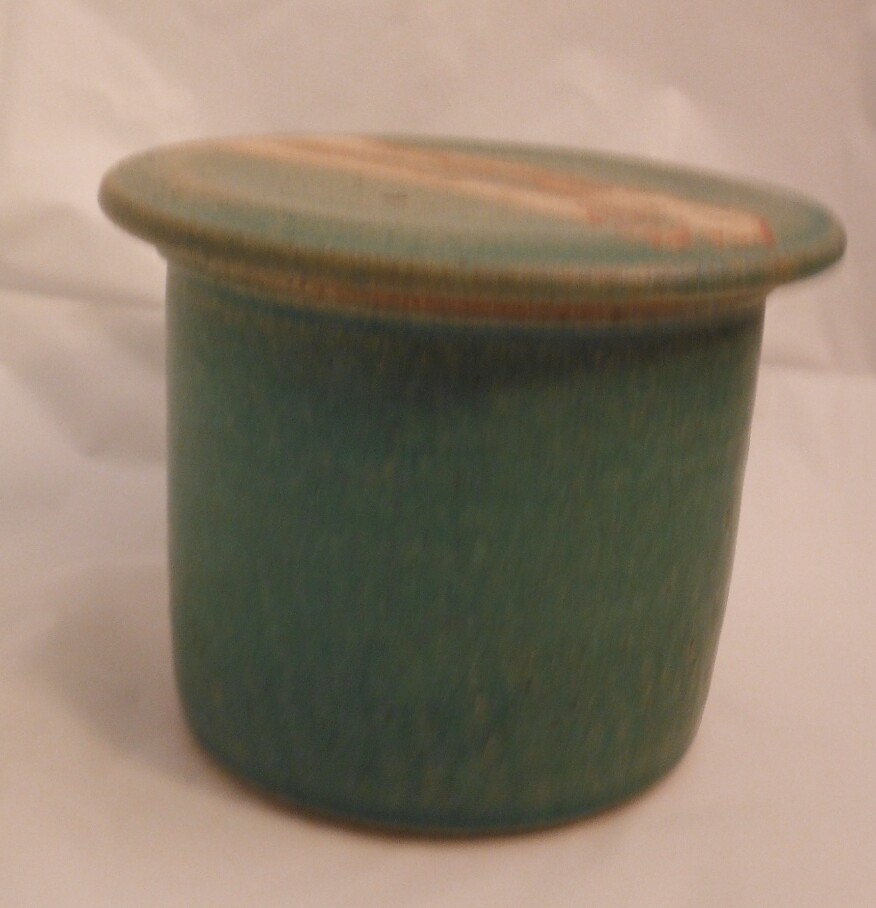 Art Pottery Studio Soft  Butter  Keeper Ceramic stoneware glazed