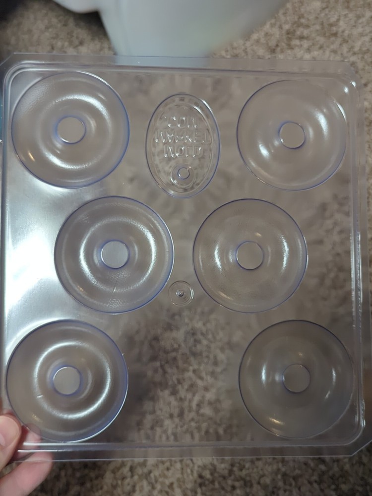 Plastic Soap Mold Donut 3D Shape