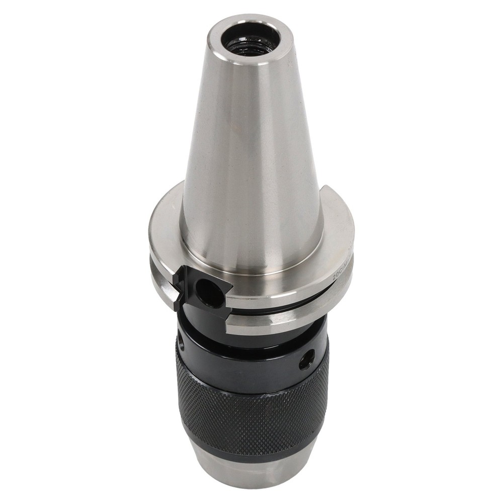 CAT40 Precision Dual Contact Chuck 1/2" Keyless With Solid Shank