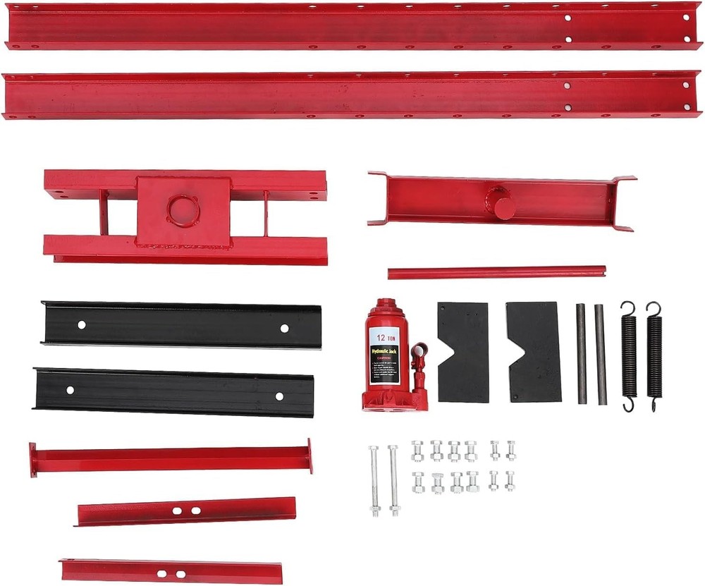 Shop Press 12 Ton H-Frame Hydraulic Adjustable Work Table