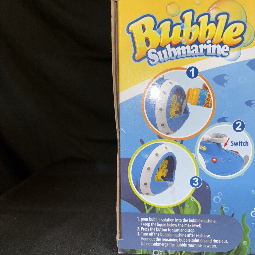 Bubble Blowing Submarine
