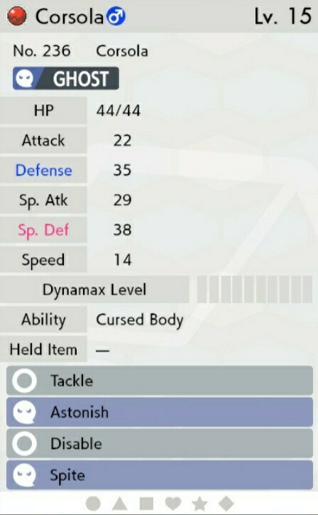 Event Corsola For Pokémon Sword & Shield