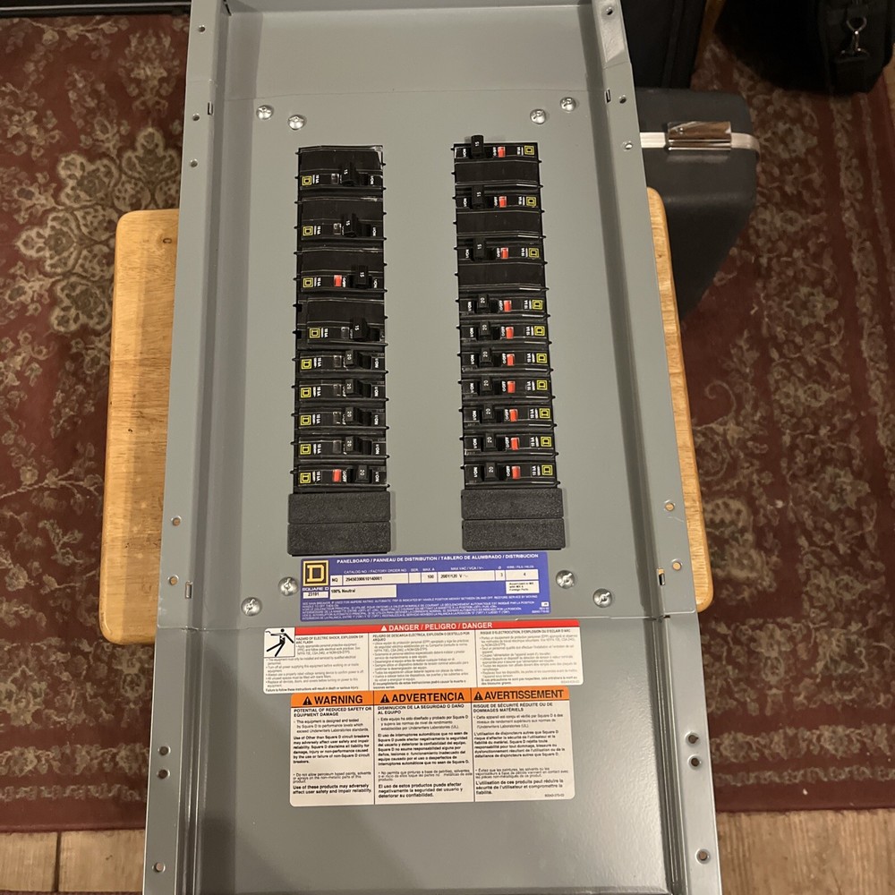 Square D MH32 Panel Only. As Pictured.