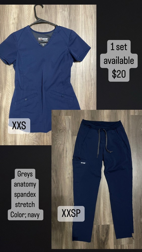 Greys Anatomy Scrub Set
