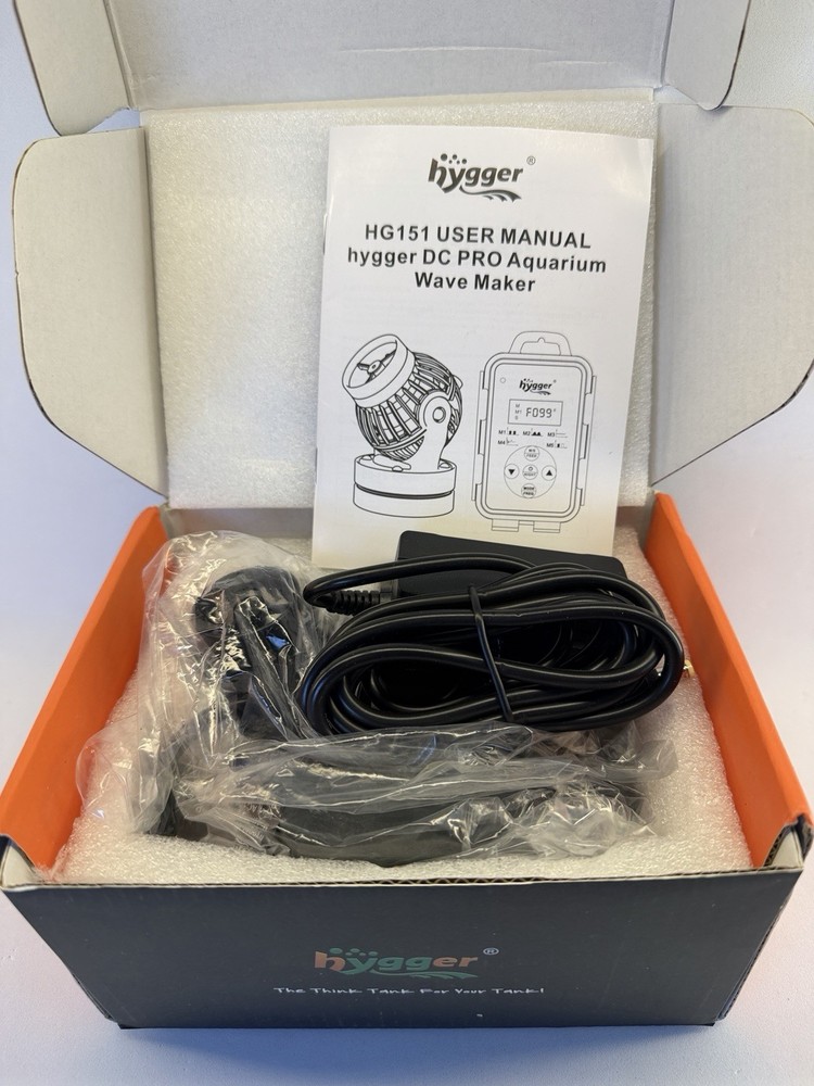 hygger Aquarium Wave Maker w/ Intelligent Controller, 5 Wave Modes HG151- 12W