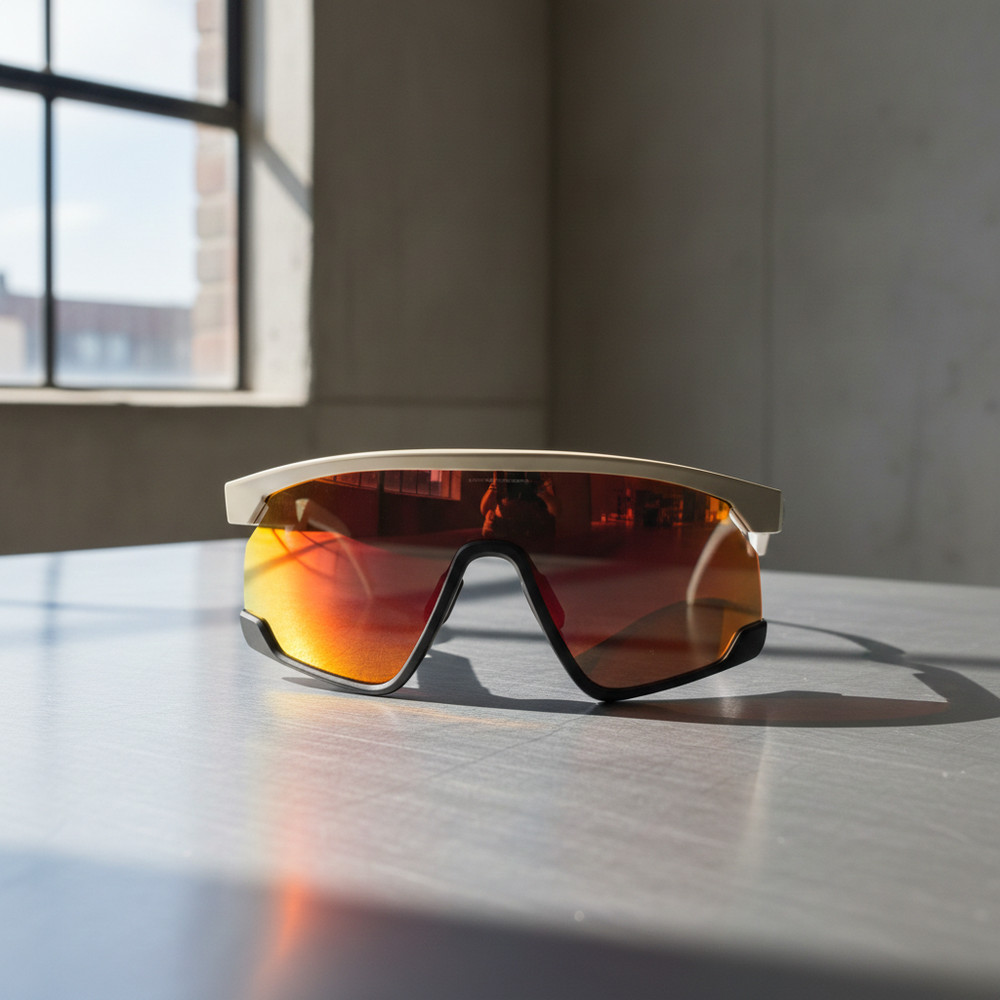 Oakley BXTR sunglasses NEW Matte Desert Tan frame Prizm Ruby lens