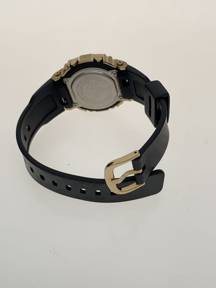 CASIO Quartz Watch G SHOCK Digital Leather BLK BLK SS