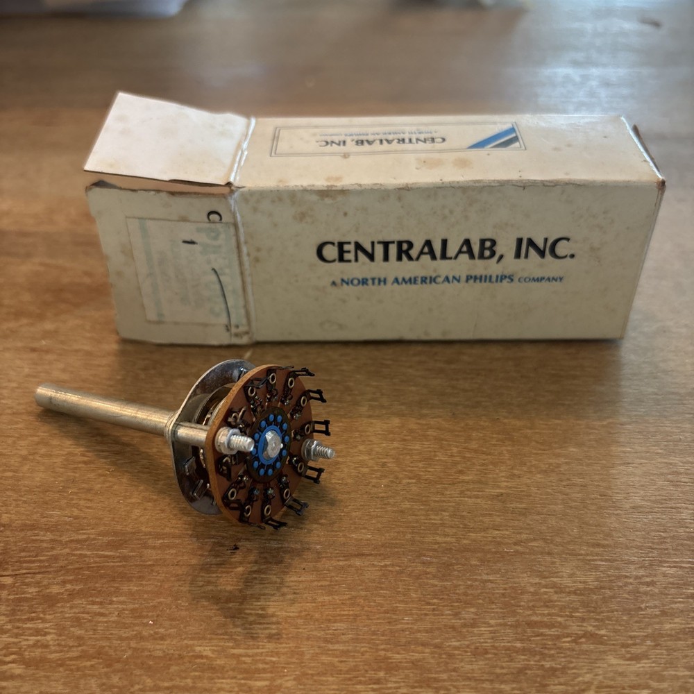 PA1003 CRL SWITCH ROTARY 4 POLE NON SHORTING 2 POSITION