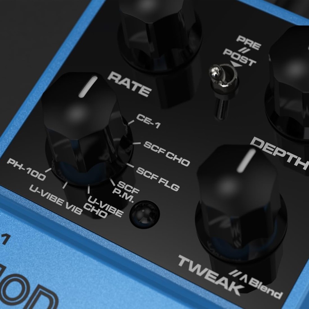 Mod Core Deluxe MKII 8 Modulation Effect Pedals for Guitar, 8 Modulation Type...