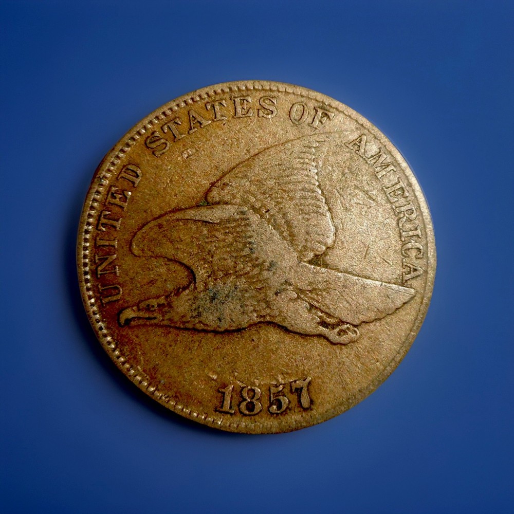 1857 Flying Eagle Cent 💥Beautiful Details 💥