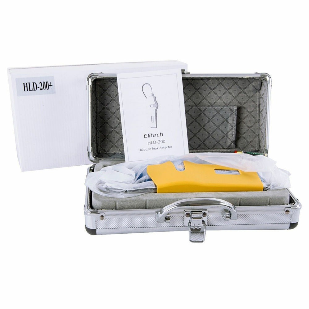 Microcomputer Leak Detector Negative Corona Halogen Gas Detector HLD-200+