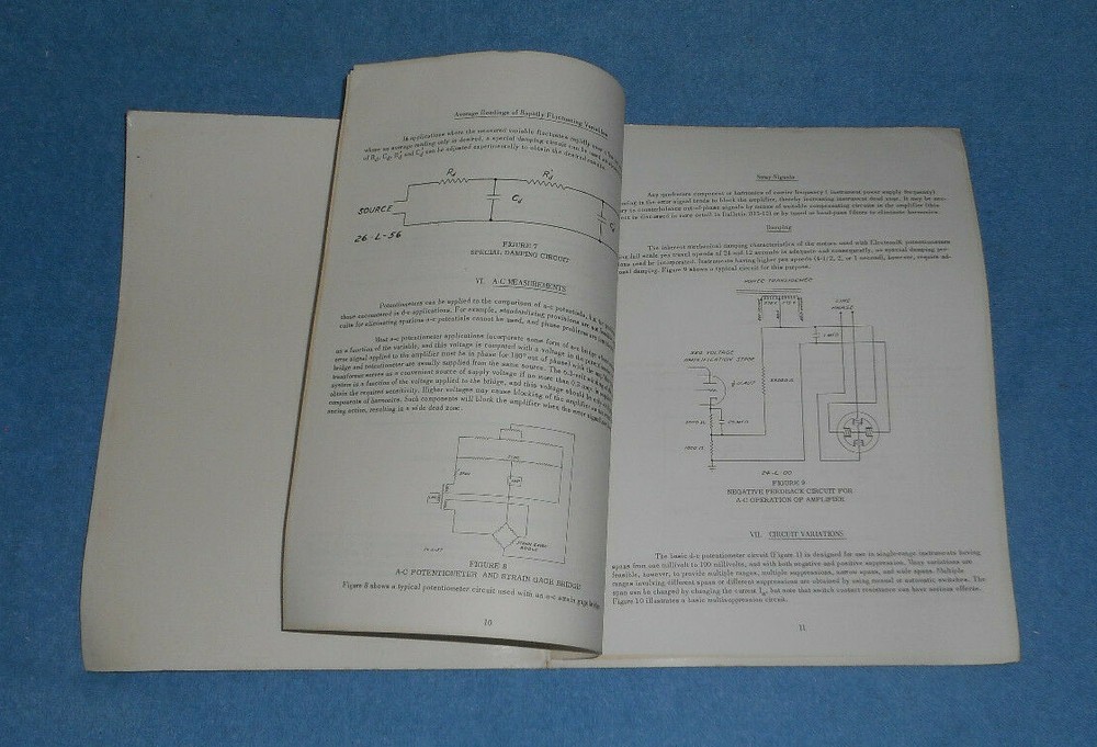Honeywell Technical Data Measuring Circuits In Brown Electronic Potentiometers