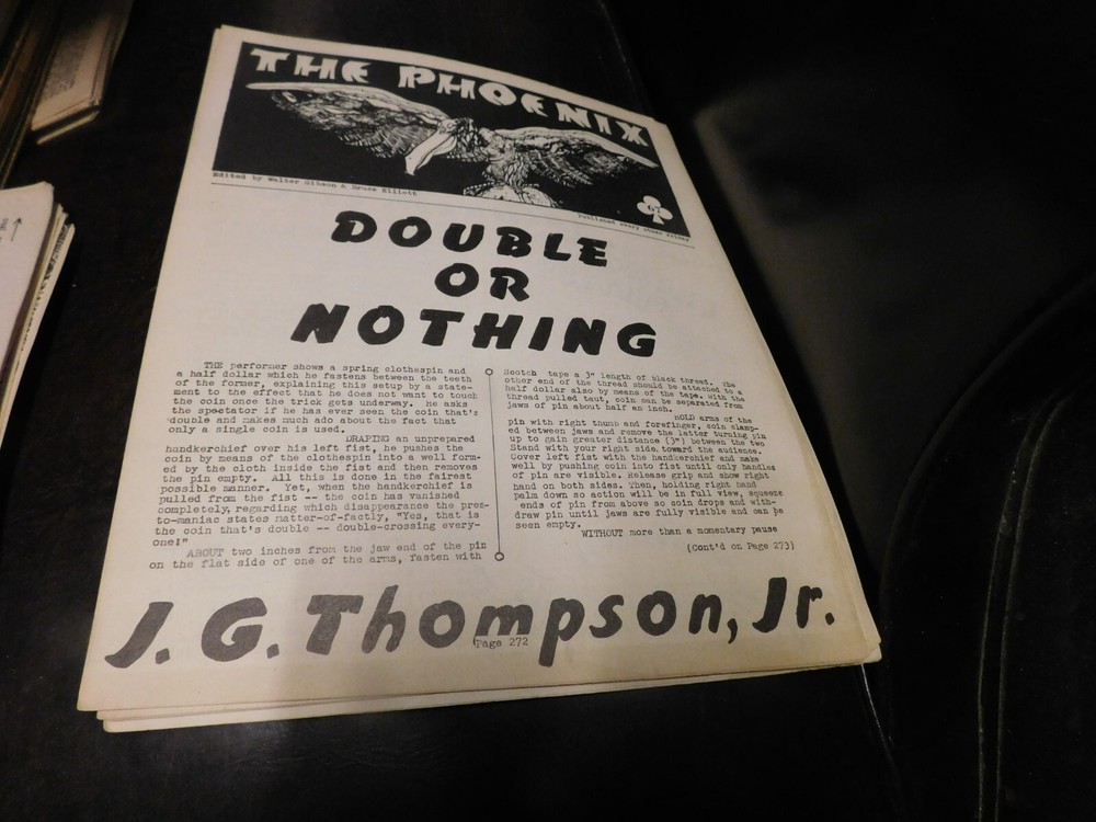 The Phoenix Magic Magazine For Magicians # 67
