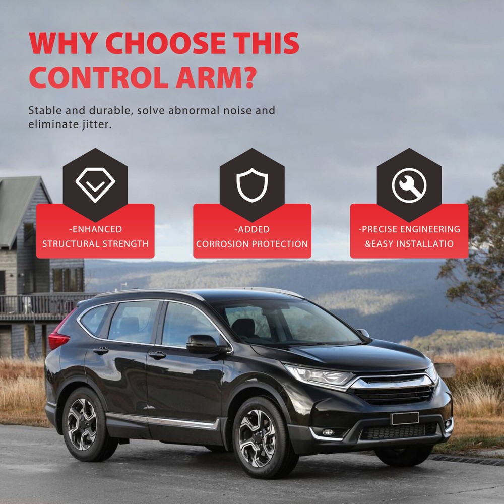 4Pcs Front Lower Left Right Side Control Arms Kits For 2016-2021 Chevy Camaro