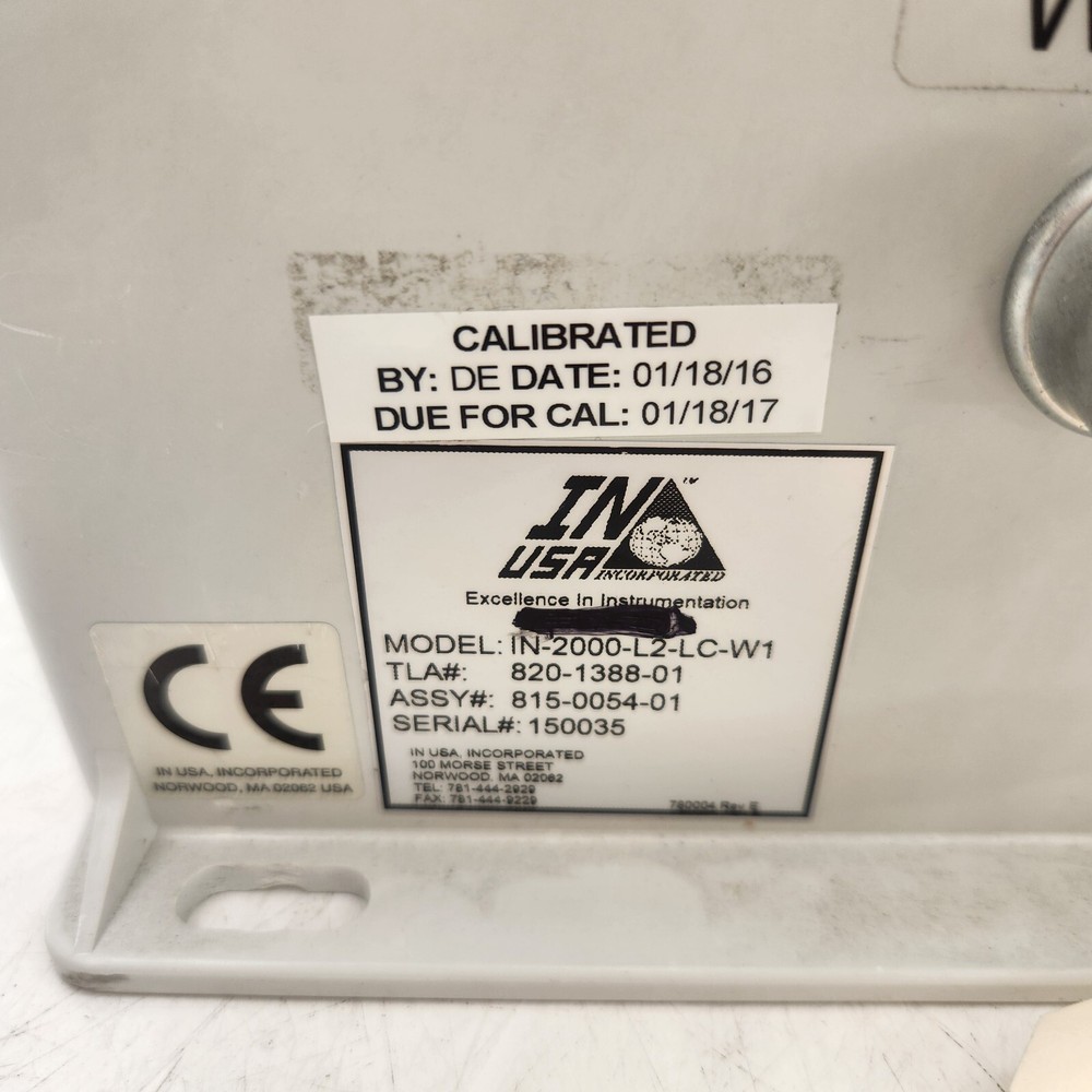 IN-USA Ozone Analyzer IN-2000-L2-LC-W1 | Powers On, Untested