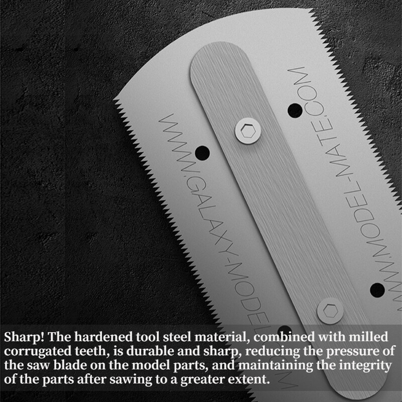 Galaxy Stainless Steel Precision Ultra Thin-Blade Modeler's Handsaw Craft Tool