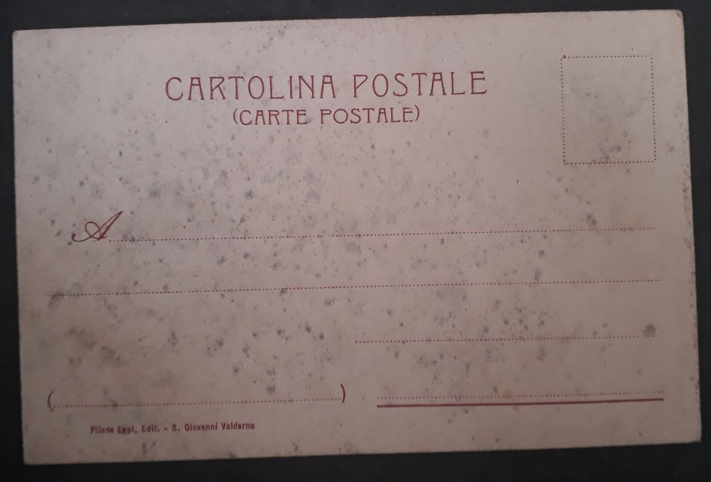 Undated Italy Postcard-Florence Charterhouse Unused