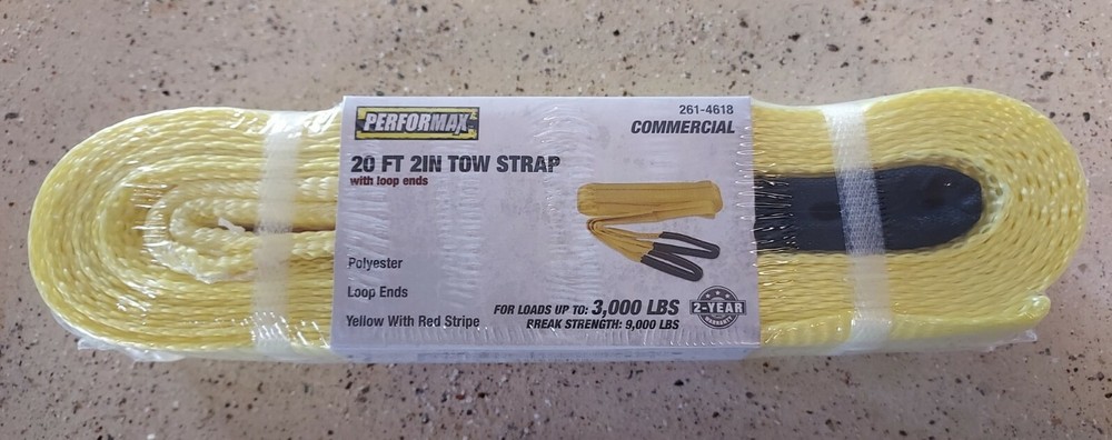 Tow Strap 20ft 2in - New