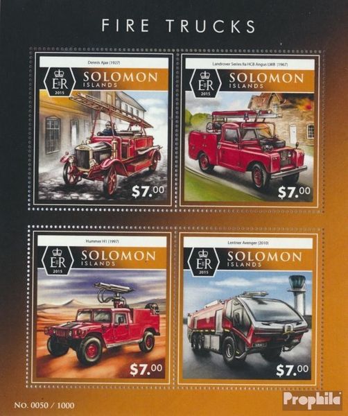 Salomoninseln 3436-3439 Sheetlet (complete issue) unmounted mint / never hinged