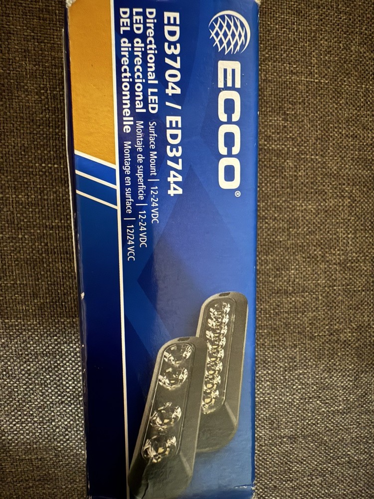 ECCO - ED3704A - Directional 4 LED surface mount 12-24VDC amber
