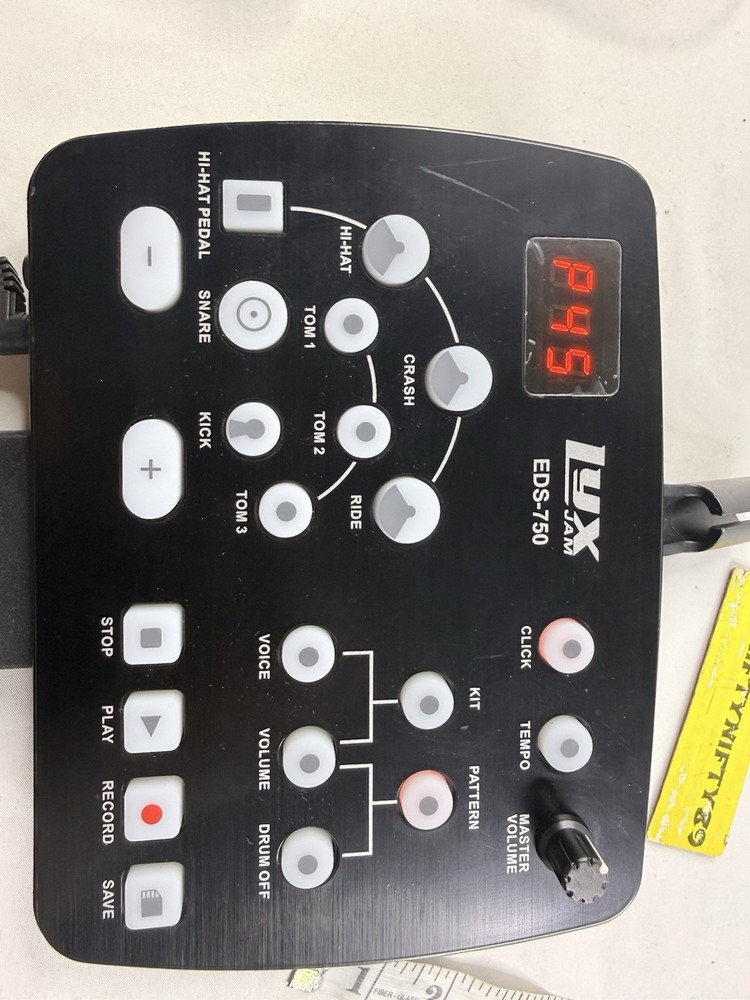 LYX Jam -EDS-750 - Drum Sound Module, With Cables And Power Supply