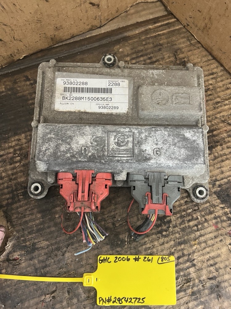 GMC ALLISON TRANSMISION CONTROL MODULE USED - PN 29542725
