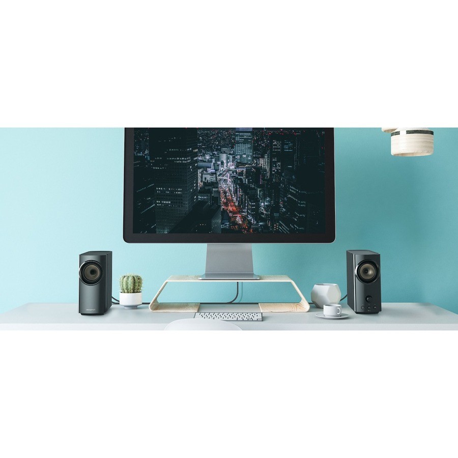 Creative T60 2.0 Bluetooth Speaker System - 30 W RMS - Black