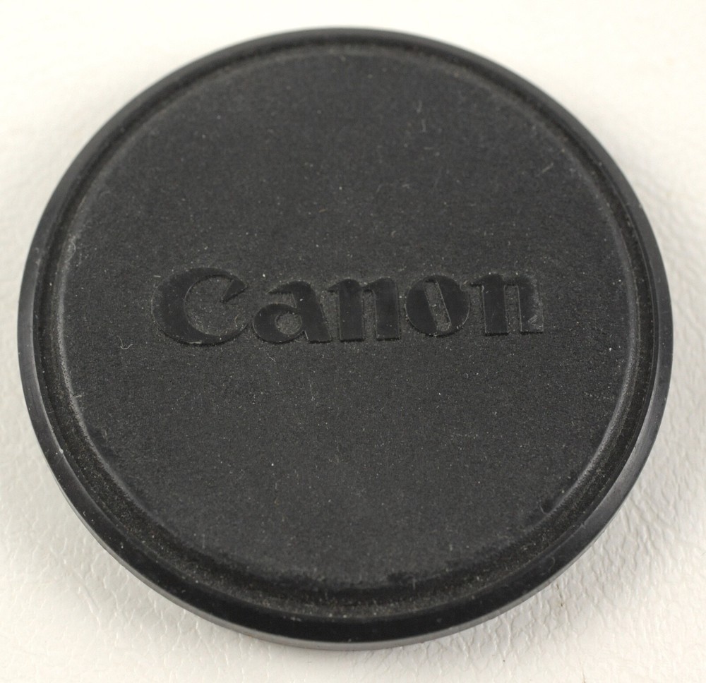 Canon Rangefinder 50mm Plastic Push-On Front Lens Cap