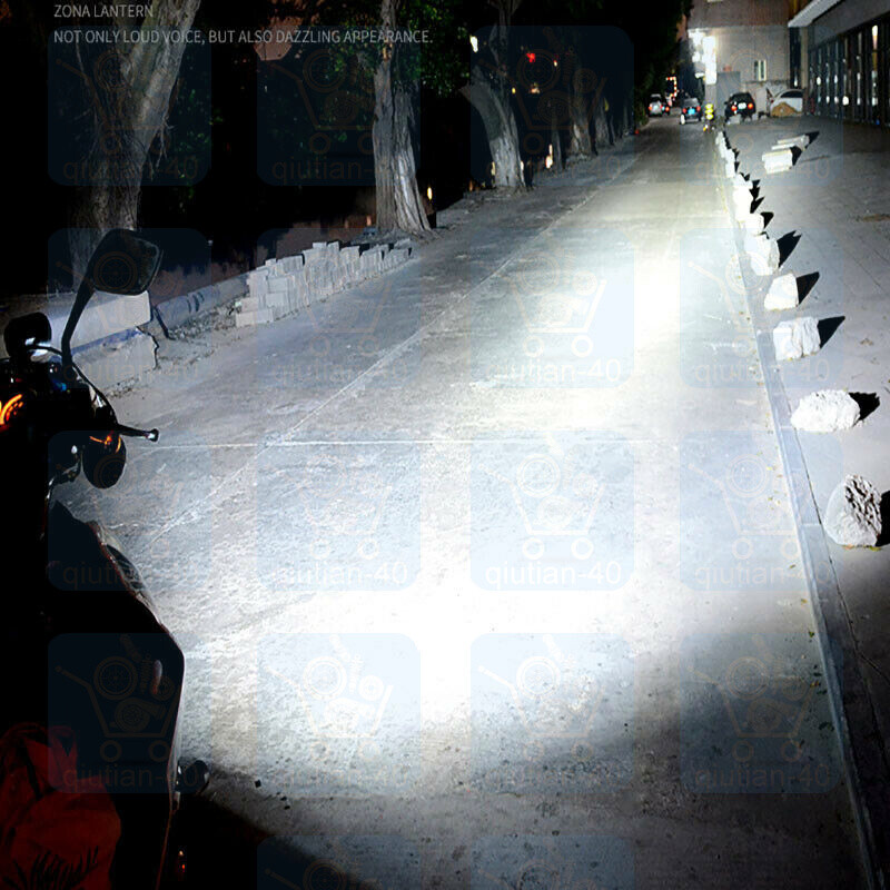 For Motorcycle LED Headlight Kit H4 White Bulbs