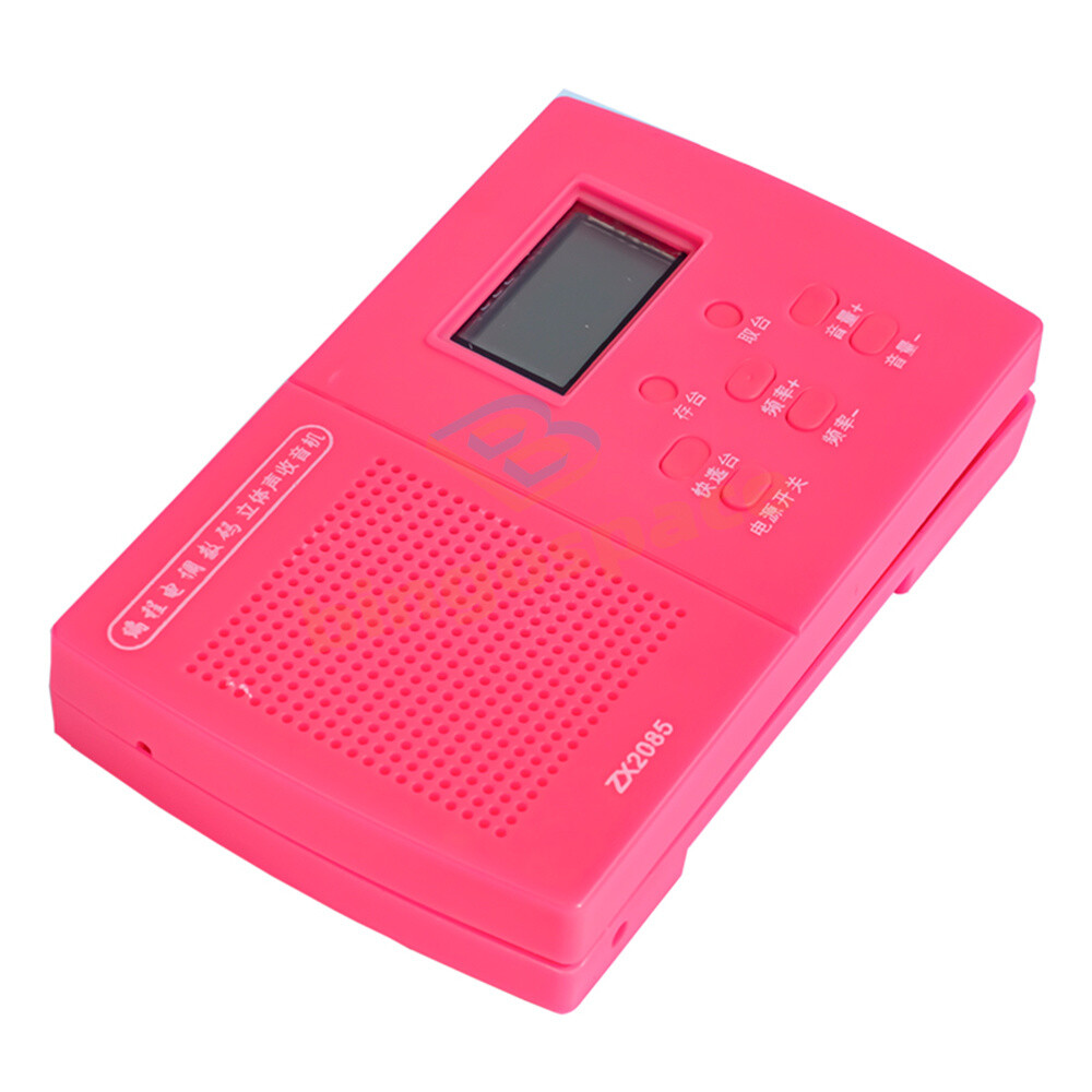 Programming Digital Stereo Radio DIY Kit For Electronic Skill Teaching Practice