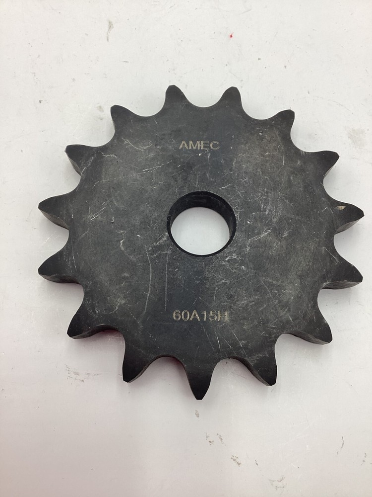 Amec A-Plate Sprocket 60A15H, 15 Teeth, Black