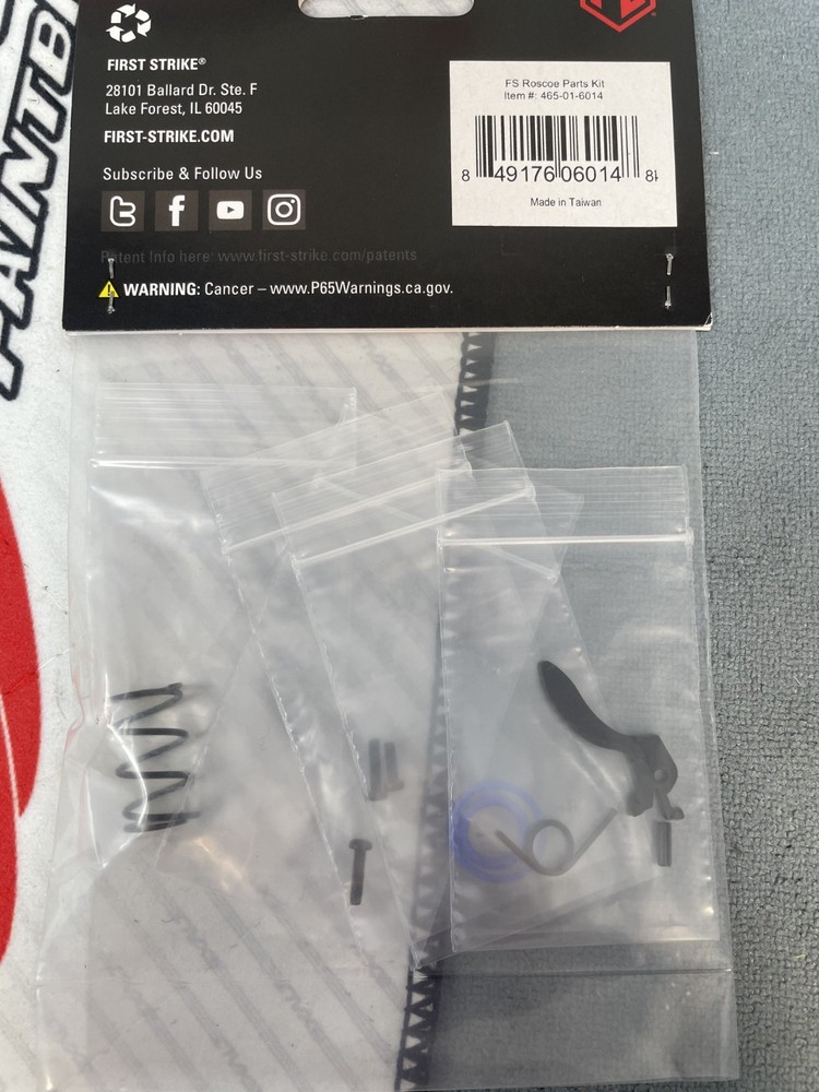 FIRST STRIKE Roscoe Parts Kit