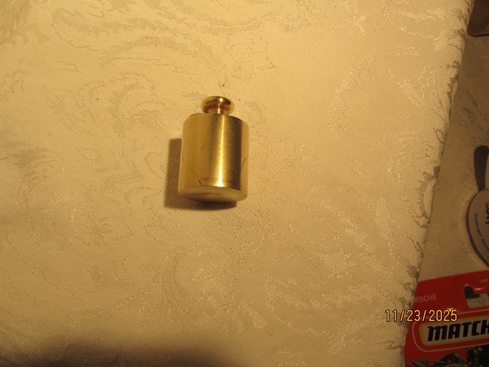 Vintage 200 grams Brass Weight