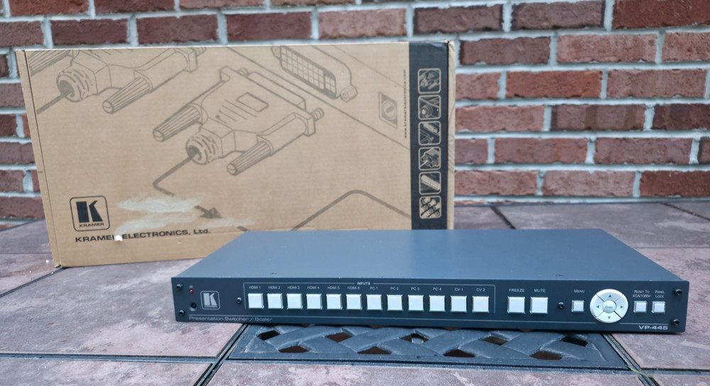 Kramer VP-445 12-Input Presentation Switcher Scaler