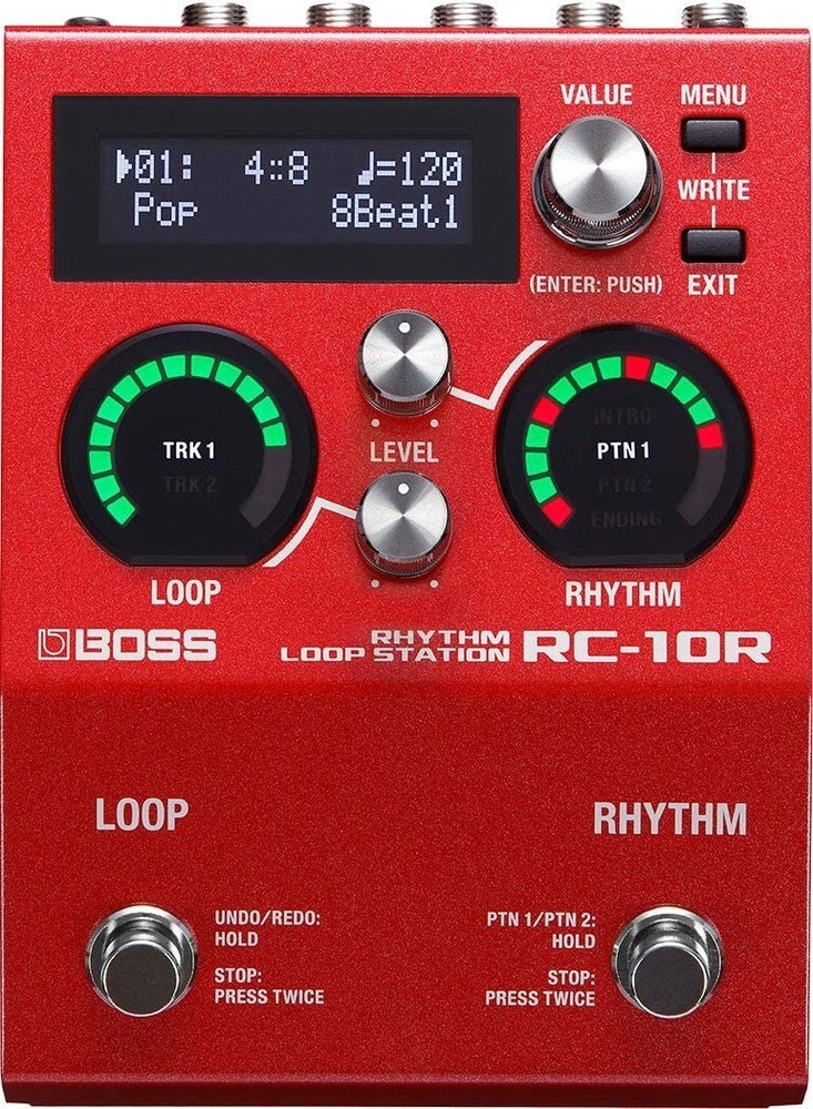 BOSS RC-10R Rhythm Loop Station Looper Guitar Effects Pedal