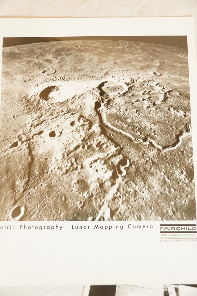 NASA Apollo Program Lunar Mapping Camera Official Internal Documents & Photos