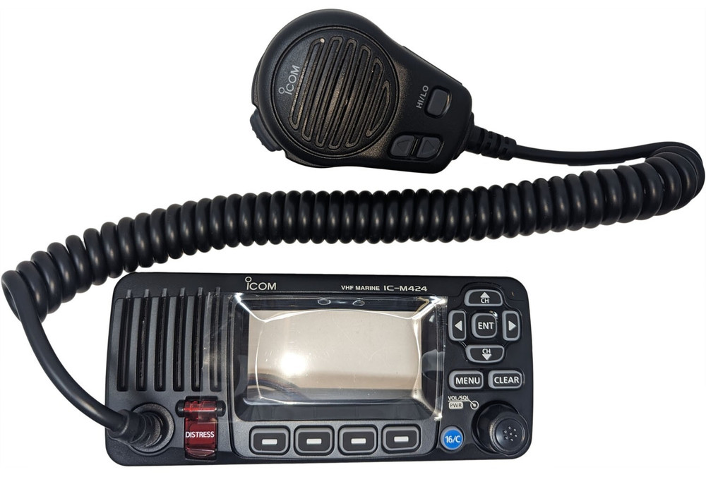 Icom 8210028281 Front Replacement Panel for M424 Marine Radios - NEW OEM