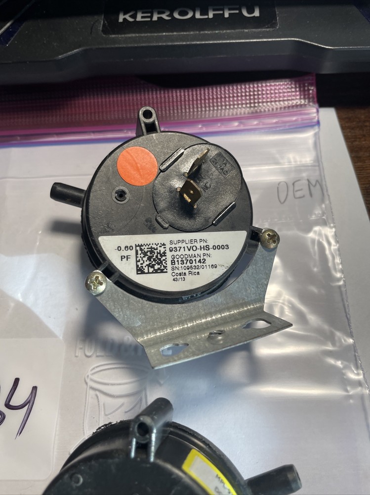 Furnace Pressure Switch OEM