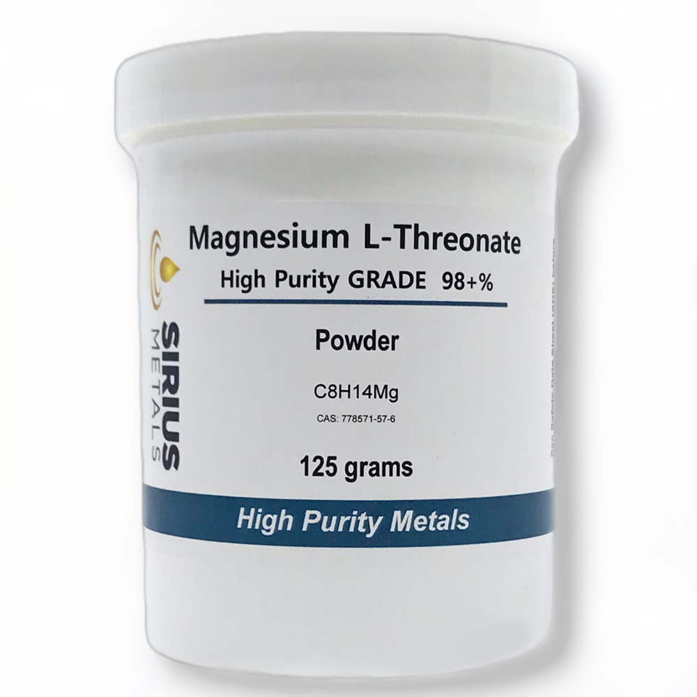Magnesium L-Threonate 125g 98% purity